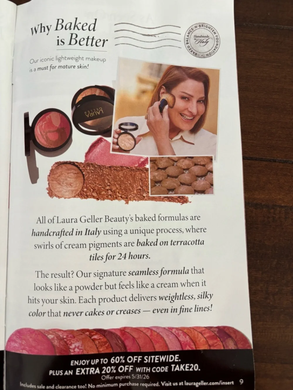Laura Geller Baked Balanced n Brighten Color Correcting foundation- Light